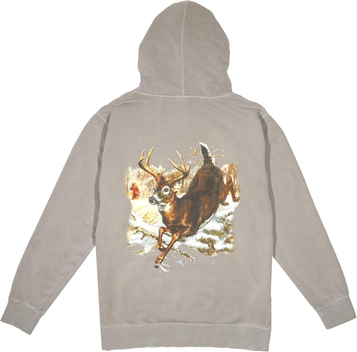 imageField ampamp Stream Fleece Graphic HoodieDeer Vol 129 No 2Grey