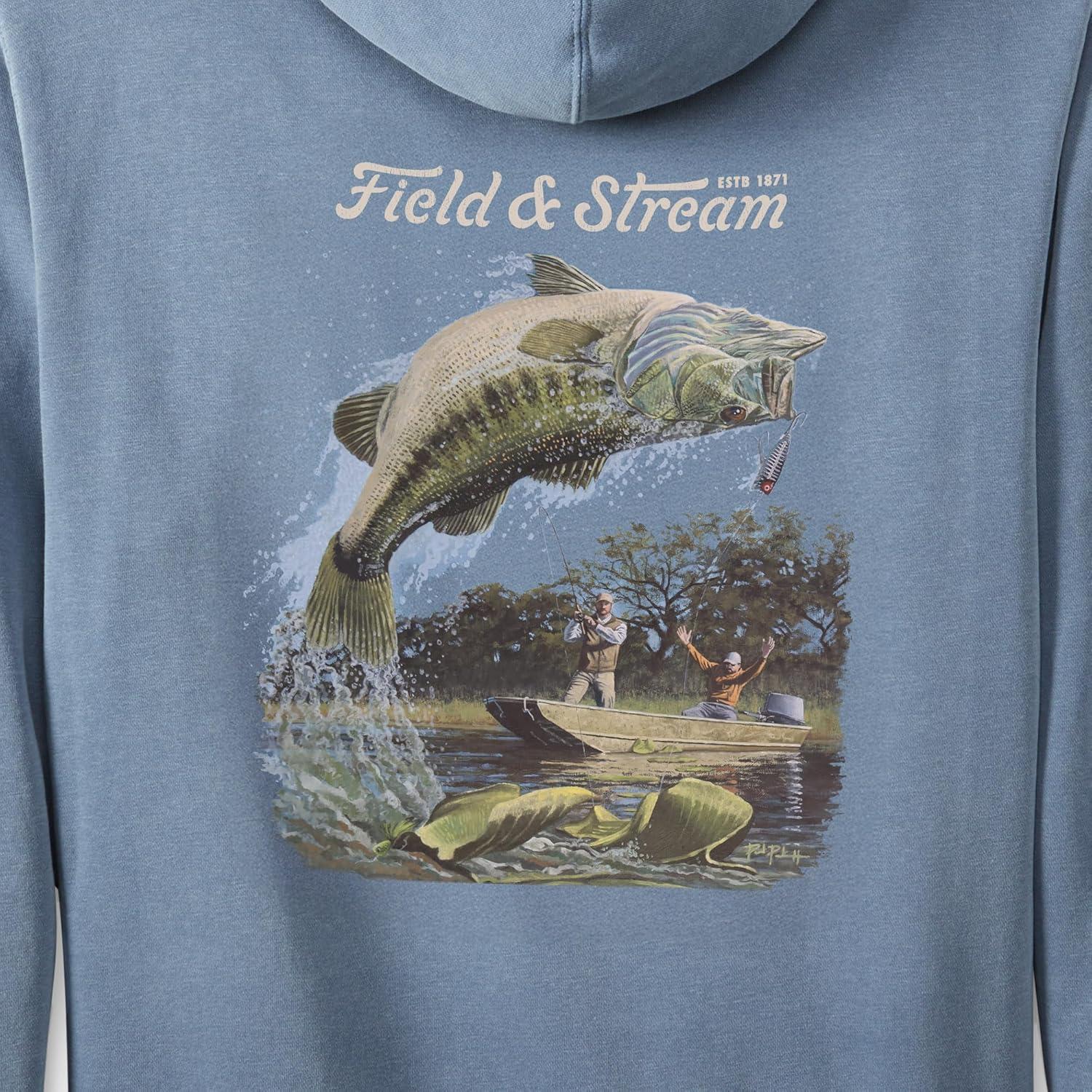 imageField ampamp Stream Fleece Graphic HoodieSpring 25 Cover ArtBlue