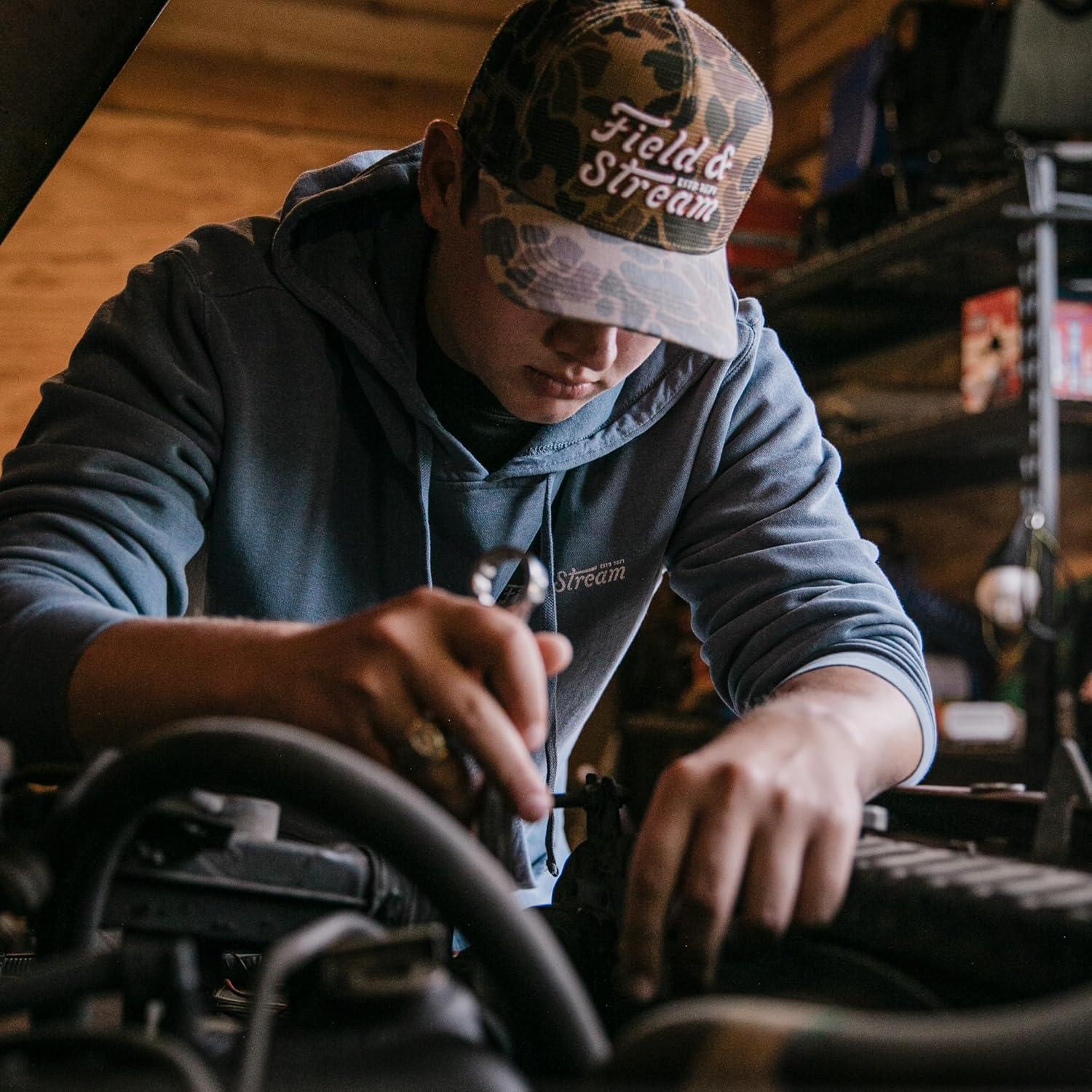 imageField ampamp Stream Fleece Graphic HoodieSpring 25 Cover ArtBlue