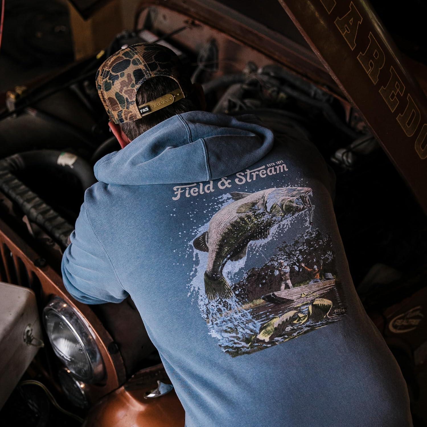 imageField ampamp Stream Fleece Graphic HoodieSpring 25 Cover ArtBlue