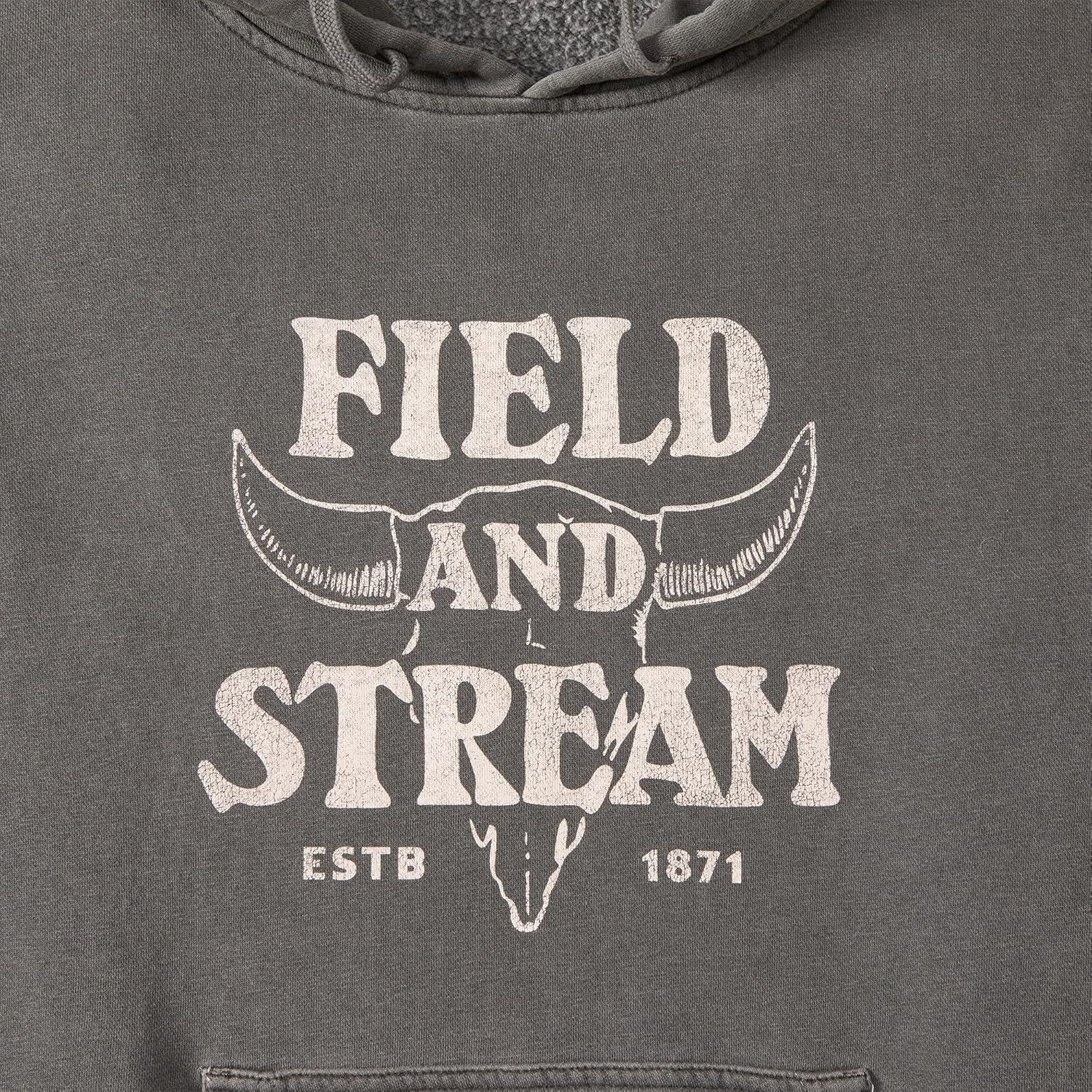 imageField ampamp Stream Fleece Graphic HoodieVintage BisonGrey