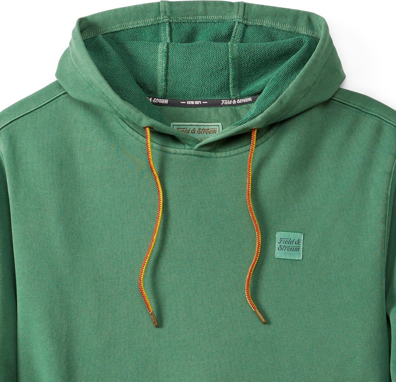 imageField ampamp Stream Holloa Garment Dyed French Terry HoodieField Green
