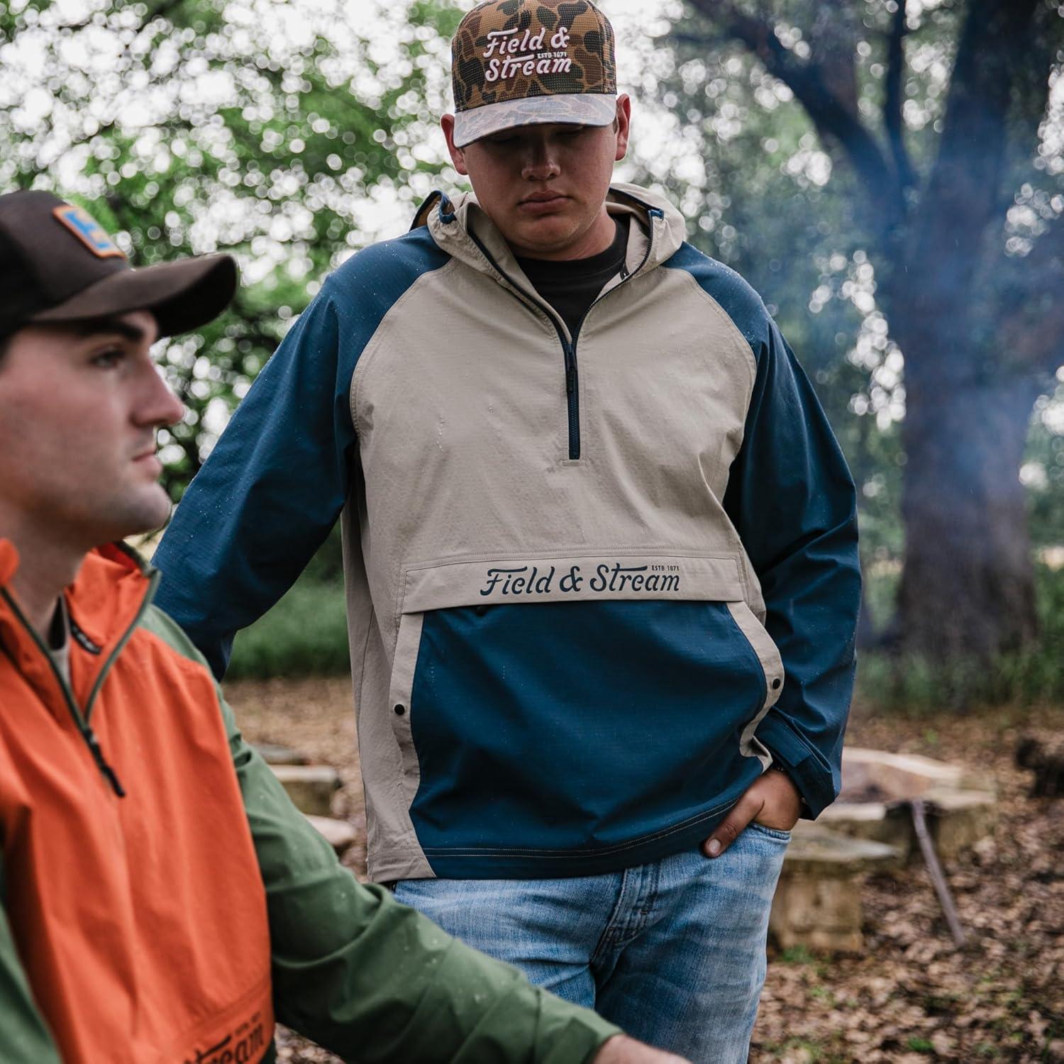 imageField ampamp Stream Mens Cloud Cover Nylon Anorak JacketStoneNavy