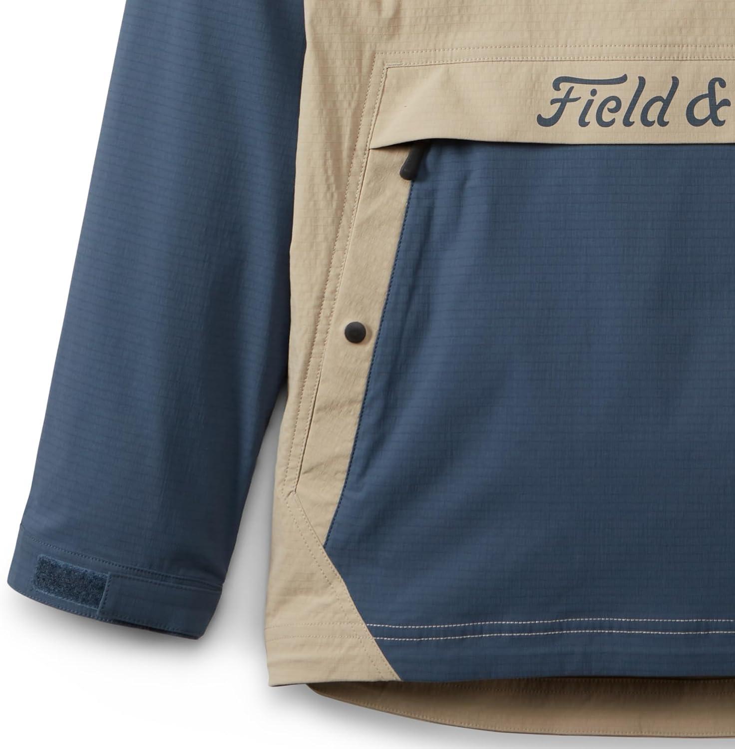 imageField ampamp Stream Mens Cloud Cover Nylon Anorak JacketStoneNavy