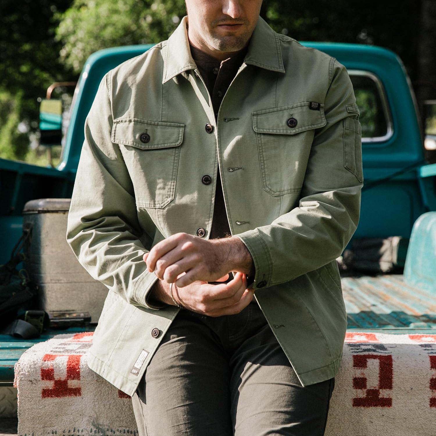 imageField ampamp Stream Mens Epoch Lightweight Twill JacketOlive