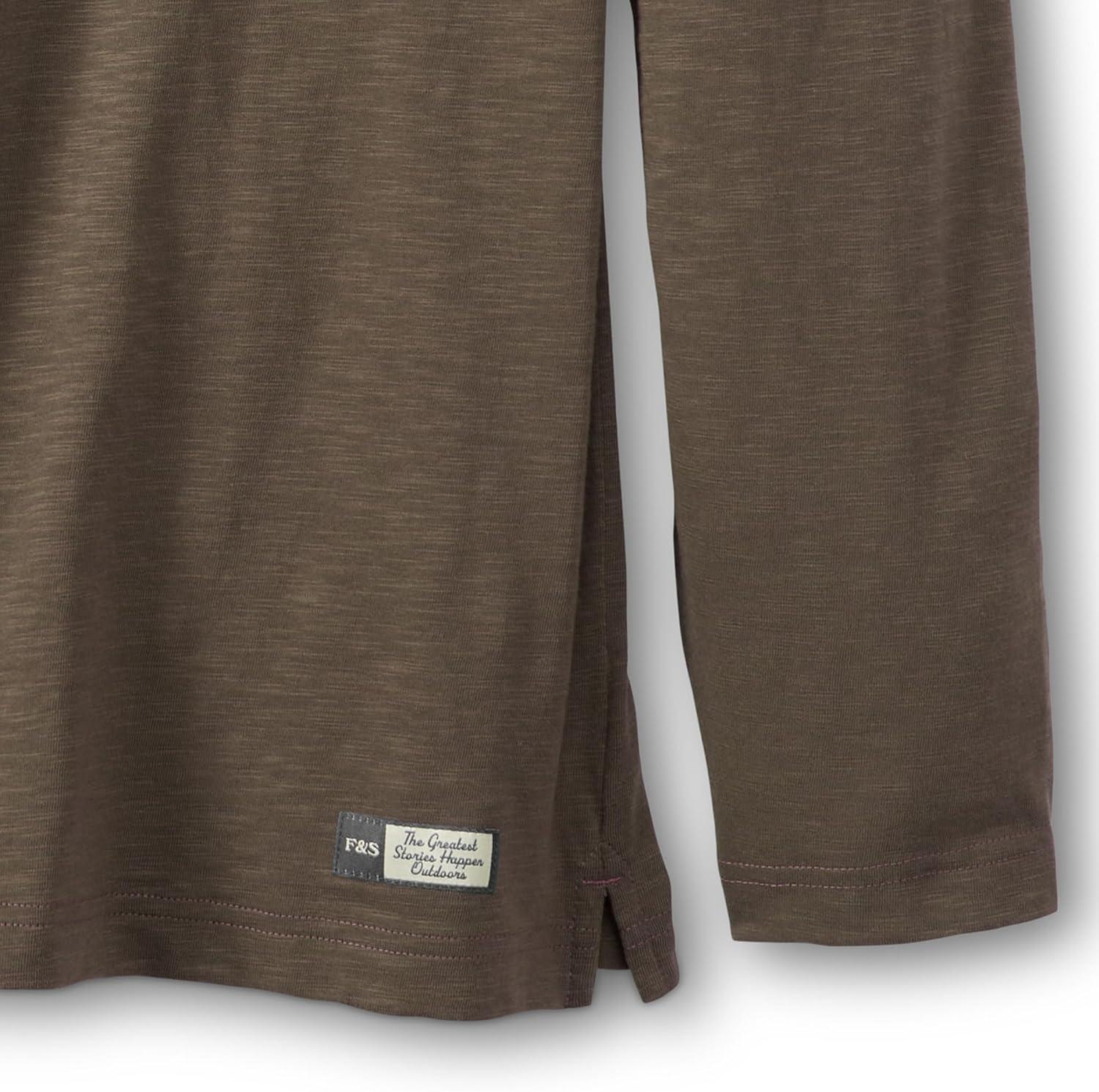 imageField ampamp Stream Mens Hemingway Long Sleeve HenleyBrown
