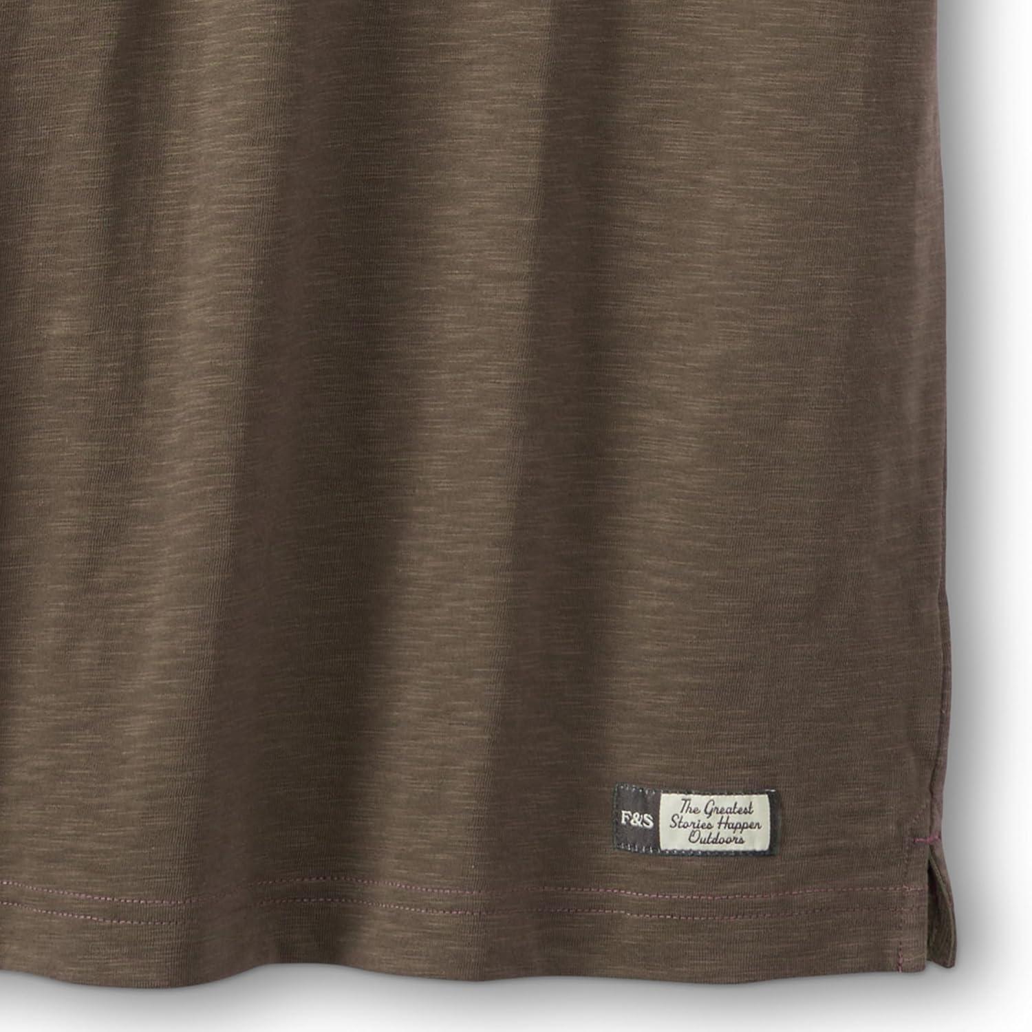 imageField ampamp Stream Mens Hemingway Short Sleeve HenleyBrown