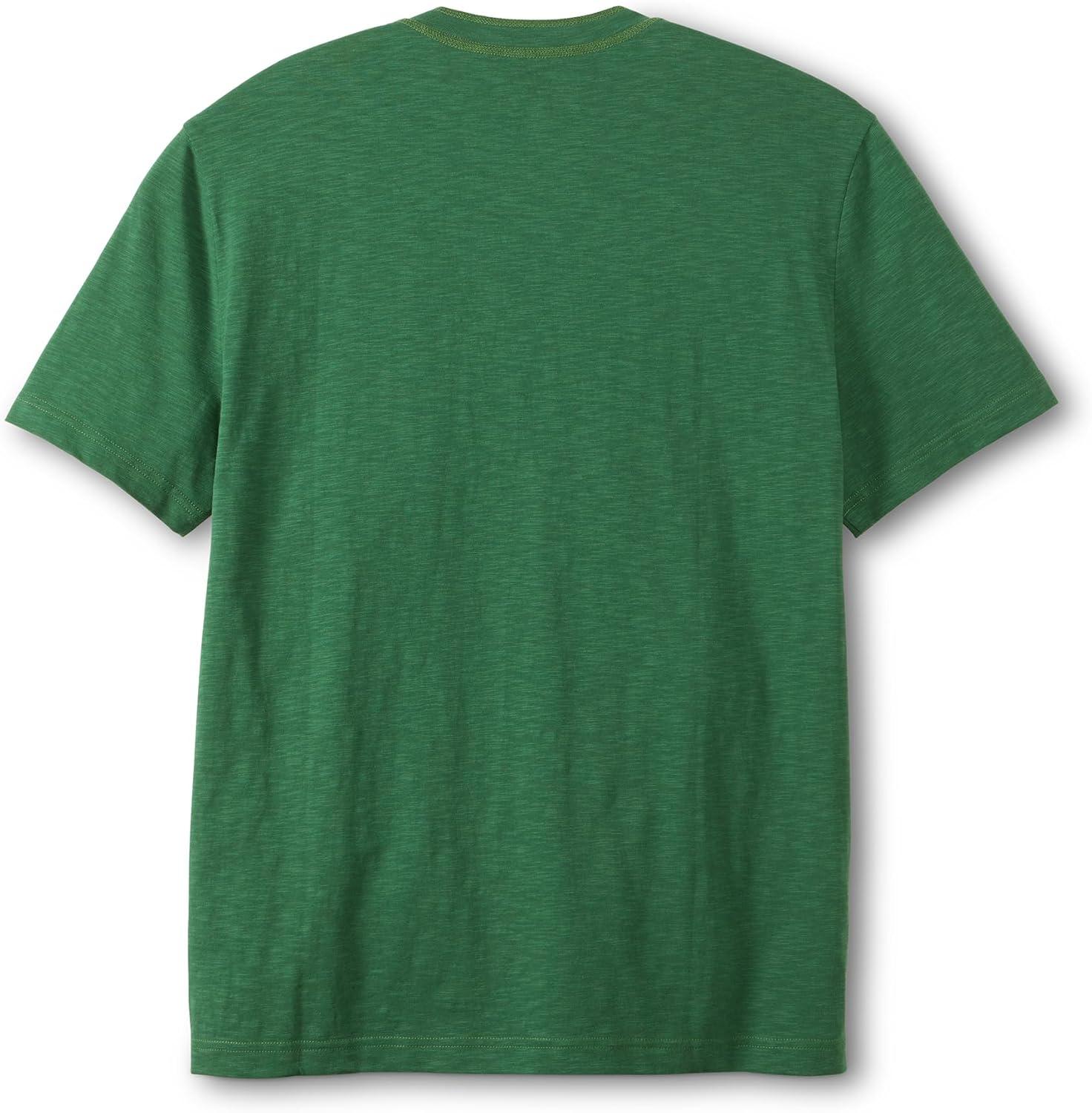 imageField ampamp Stream Mens Hemingway Short Sleeve HenleyField Green