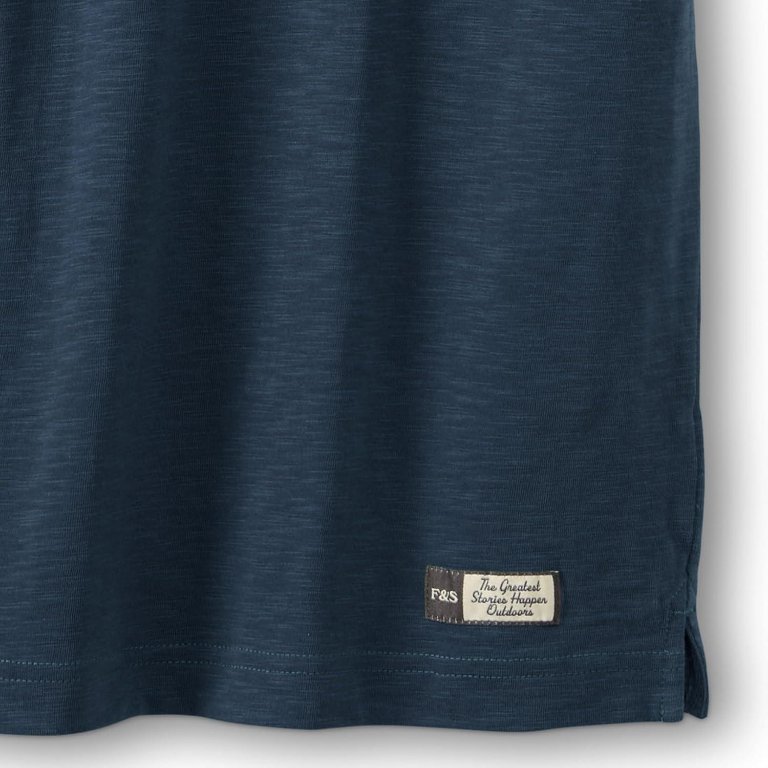 imageField ampamp Stream Mens Hemingway Short Sleeve HenleyNavy Blue