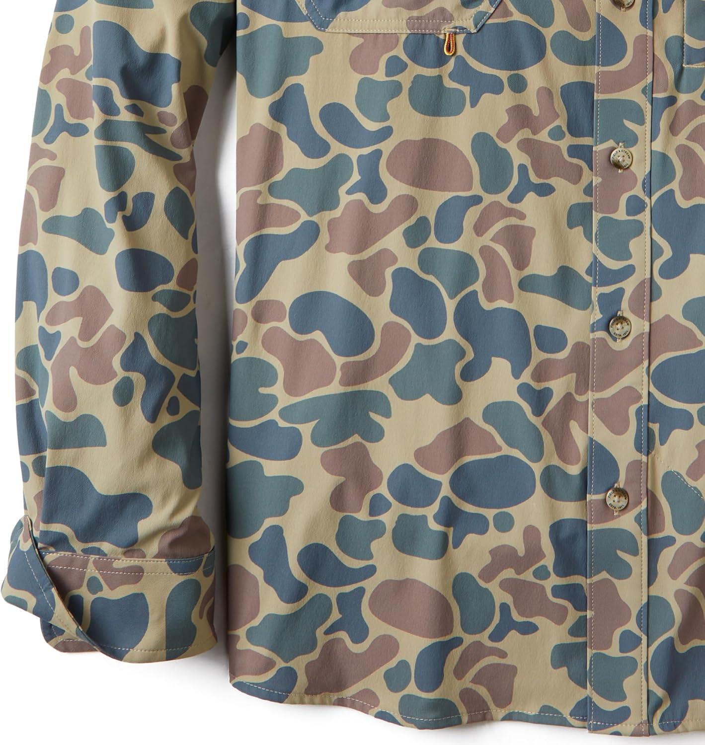 imageField ampamp Stream Mens Line Burner Long Sleeve Nylon Performance Fishing ShirtCamo