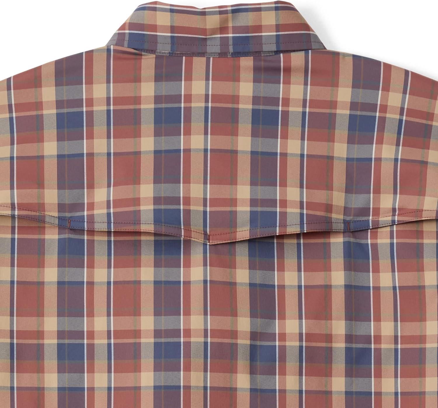 imageField ampamp Stream Mens Line Burner Long Sleeve Nylon Performance Fishing ShirtSandbar Plaid