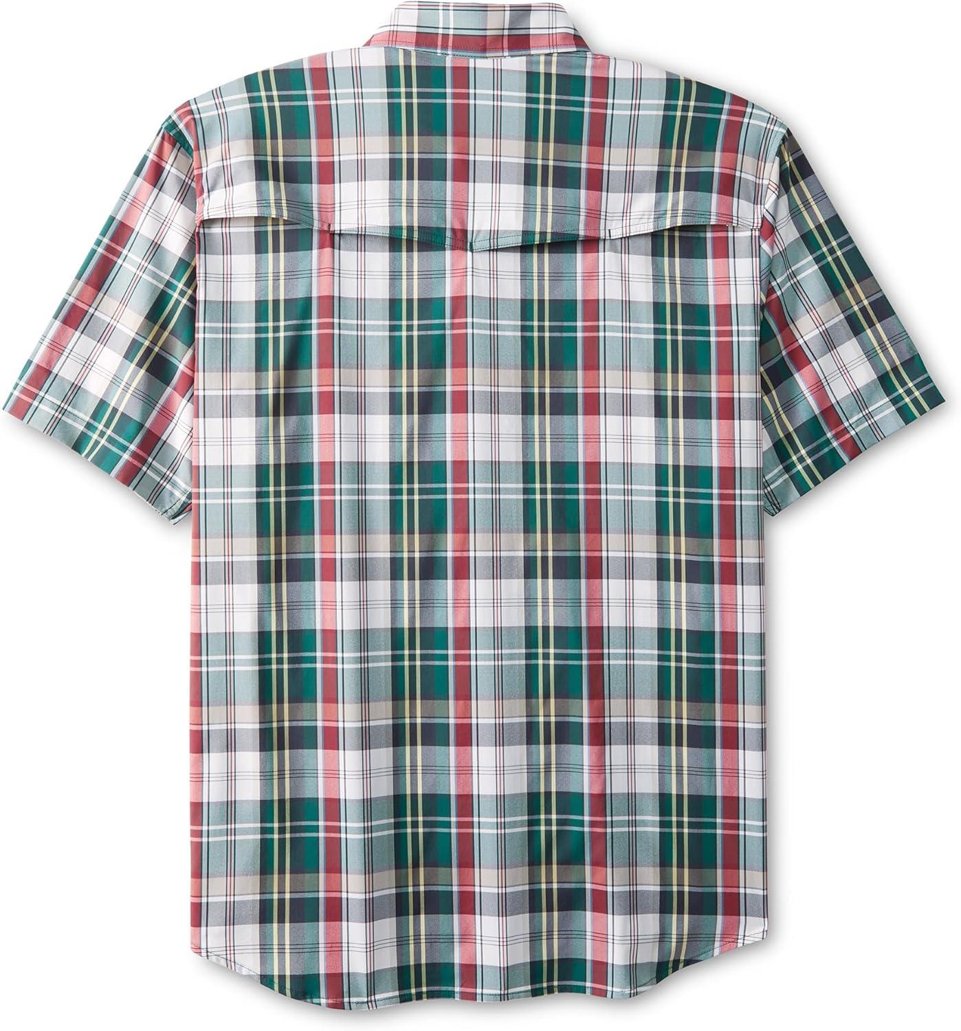 imageField ampamp Stream Mens Line Burner Short Sleeve Fishing Shirt Sunkissed PlaidAdventurous Plaid