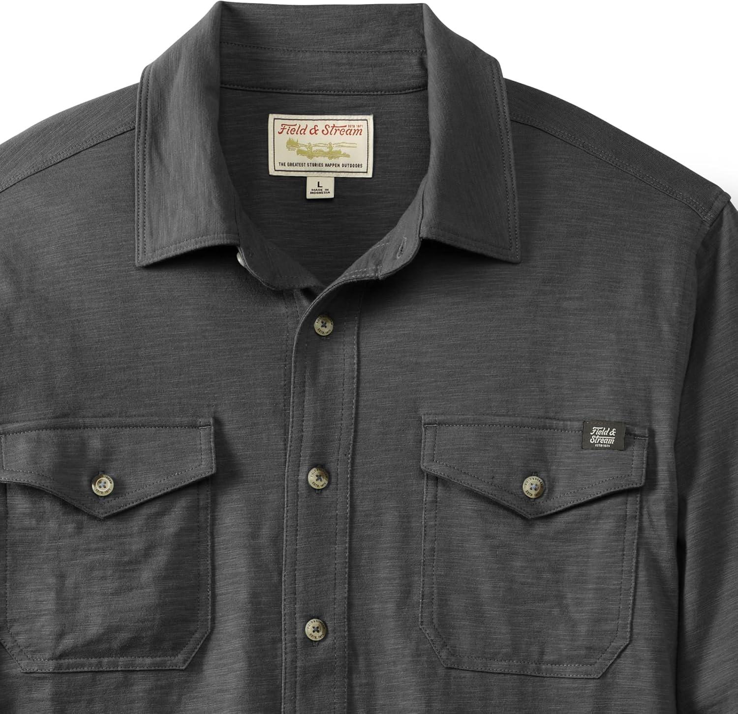 imageField ampamp Stream Mens Oceanliner Long Sleeve Knit ShirtBlack