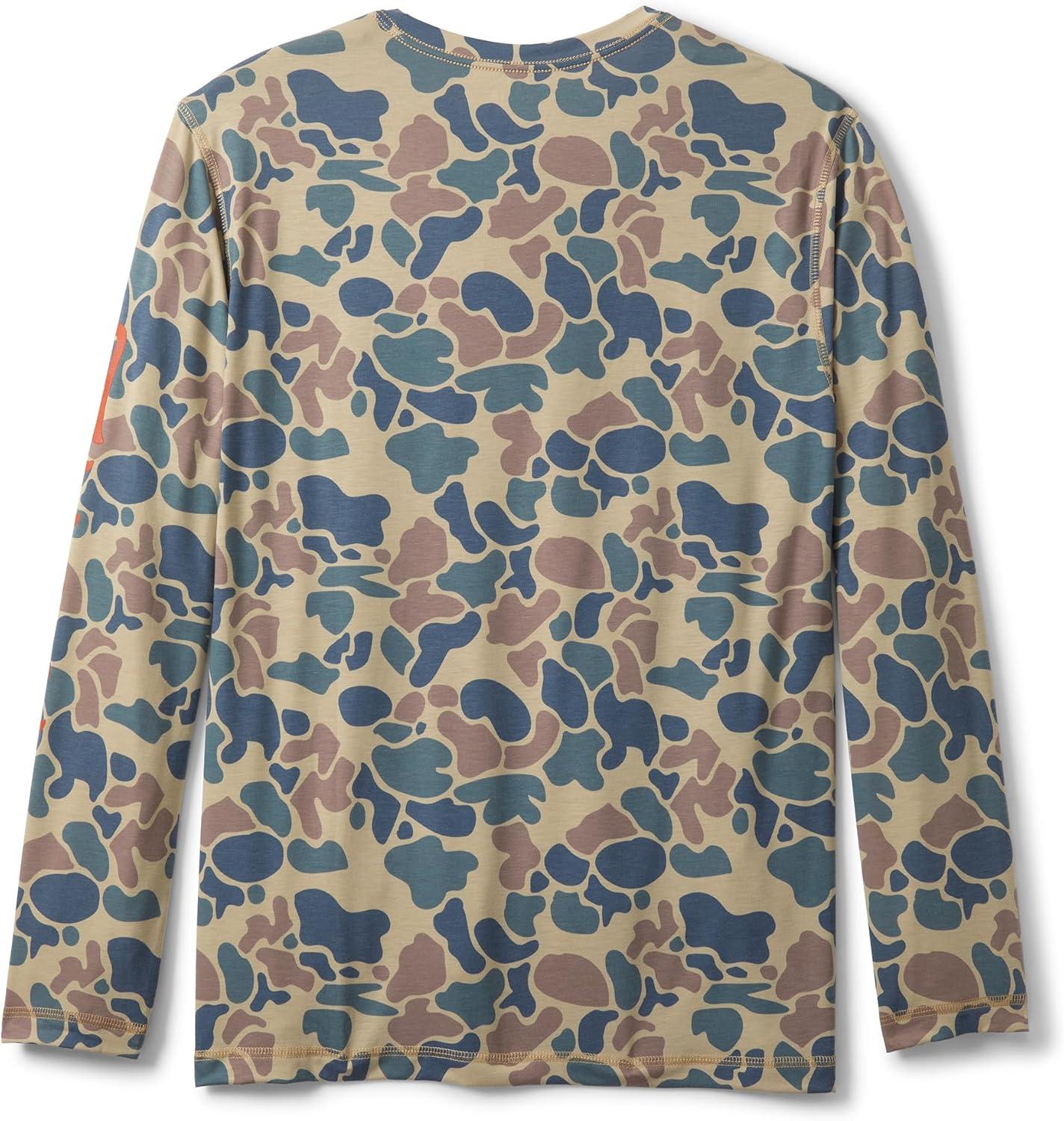 imageField ampamp Stream Mens Roll Cast Long Sleeve Performance Tee Shirt with DrireleaseCamo