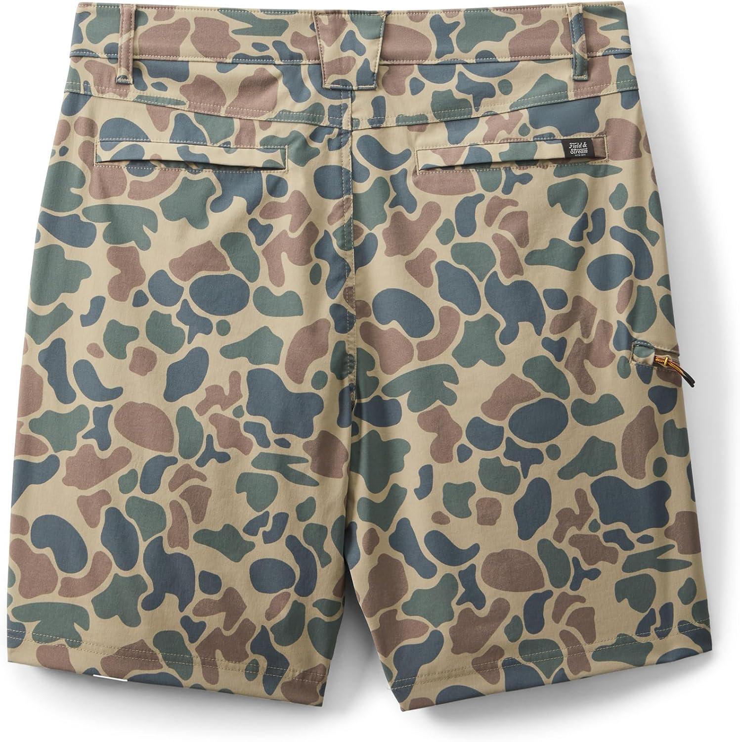 imageField ampamp Stream Mens Slinger Nylon Performance Fishing Shorts 9 Inch InseamCamo