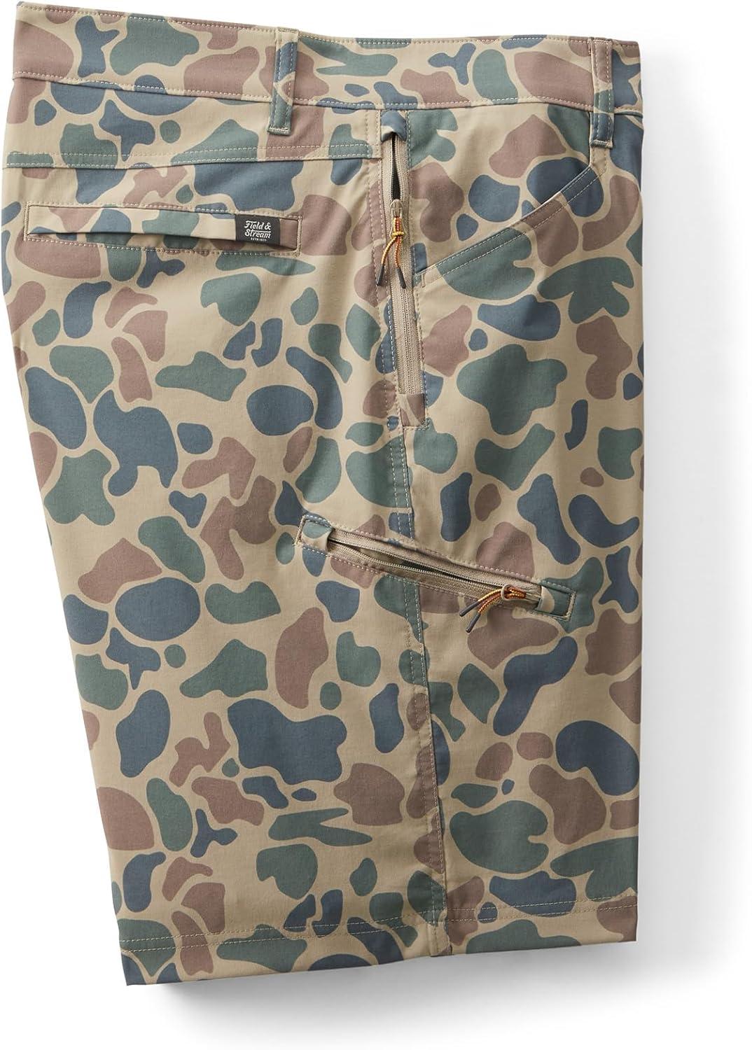 imageField ampamp Stream Mens Slinger Nylon Performance Fishing Shorts 9 Inch InseamCamo