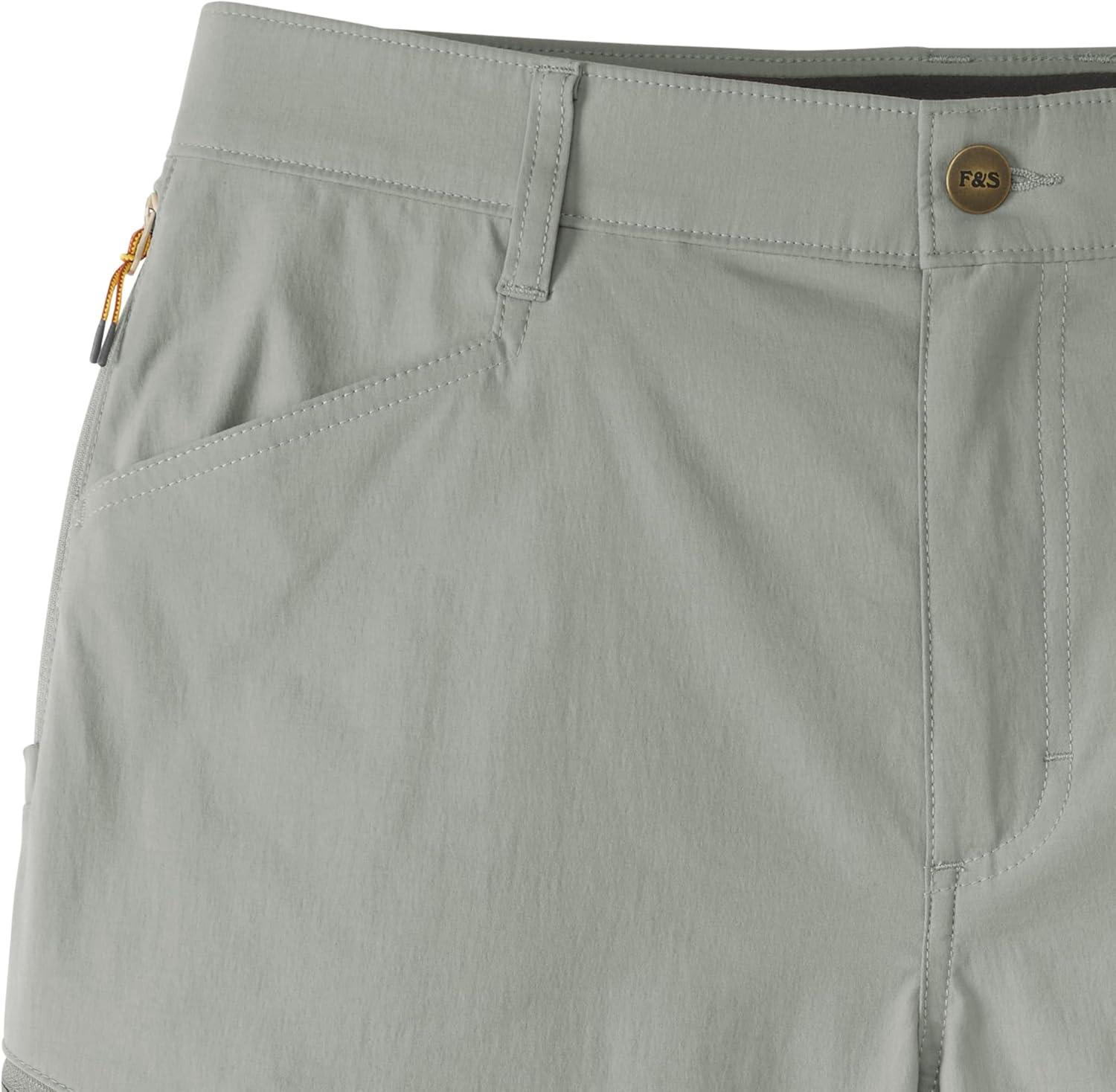 imageField ampamp Stream Mens Slinger Nylon Performance Fishing Shorts 9 Inch InseamLight Grey
