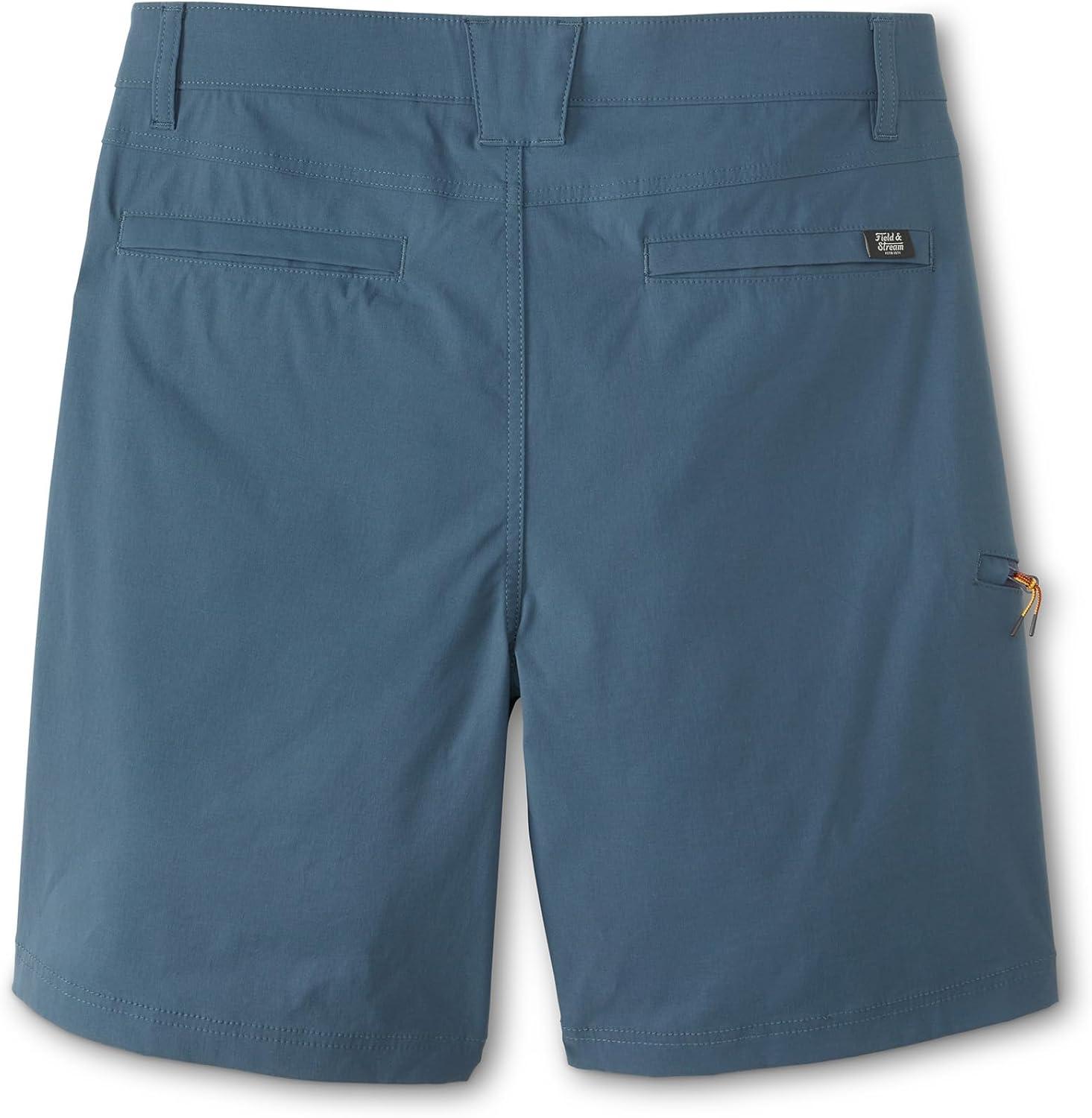 imageField ampamp Stream Mens Slinger Nylon Performance Fishing Shorts 9 Inch InseamNavy Blue