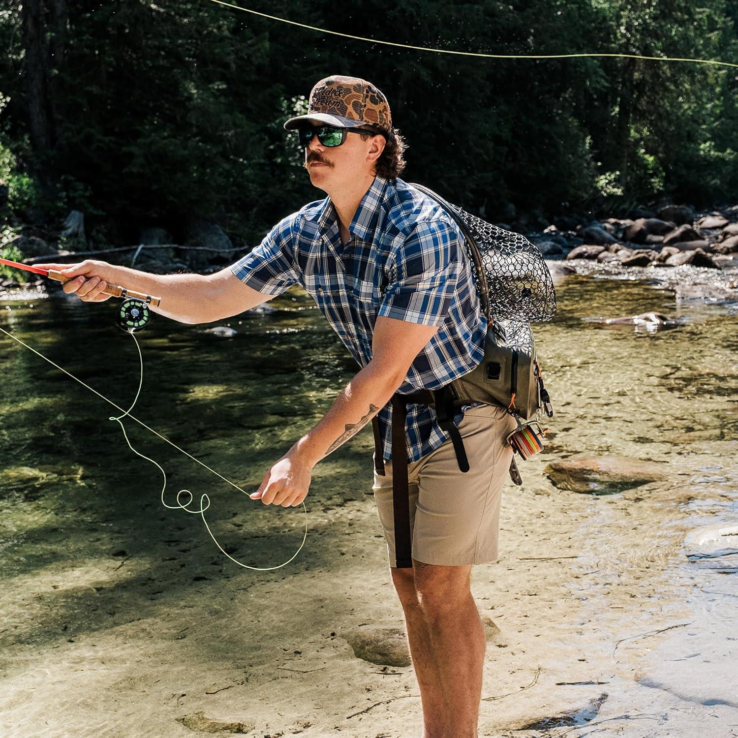 imageField ampamp Stream Mens Slinger Nylon Performance Fishing Shorts 9 Inch InseamStone