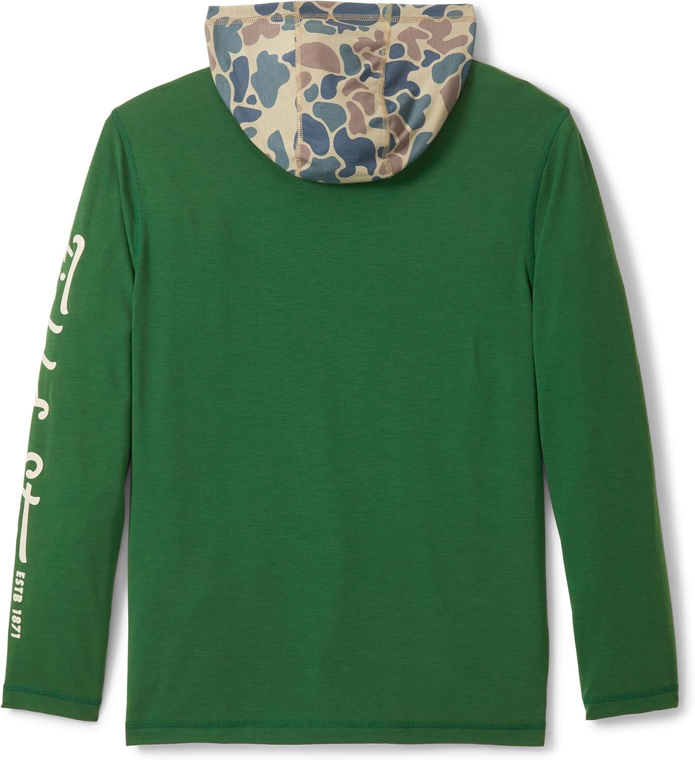 imageField ampamp Stream Roll Cast Performance Hoodie with DrireleaseField GreenCamo