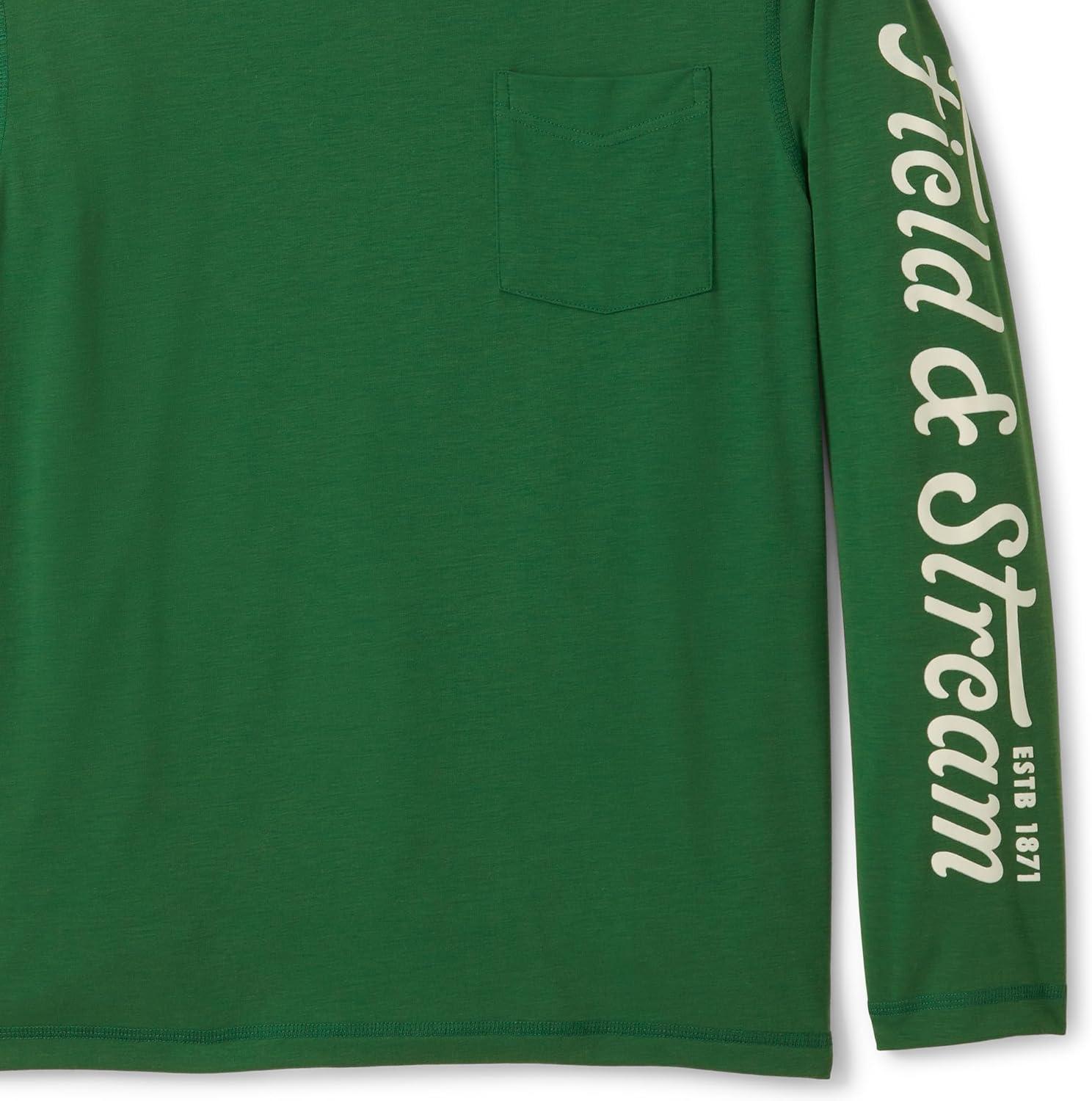 imageField ampamp Stream Roll Cast Performance Hoodie with DrireleaseField GreenCamo