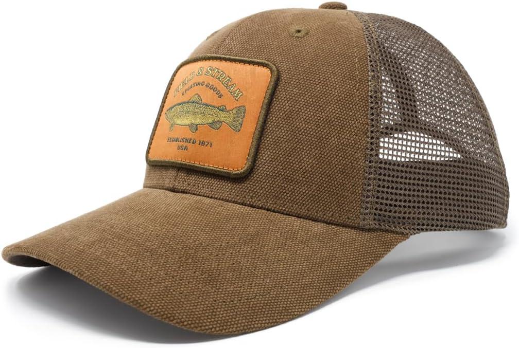 imageField ampamp Stream Snapback Hat One SizeBrown TroutBrown