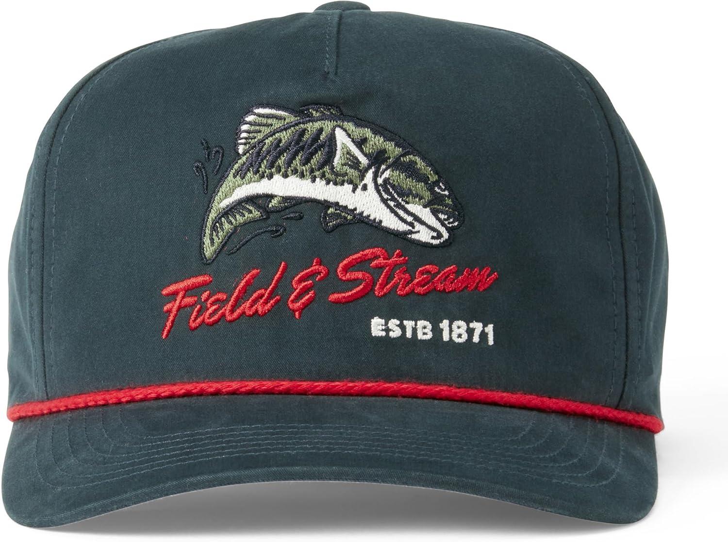 imageField ampamp Stream Snapback Hat One SizeJumping BassNavy
