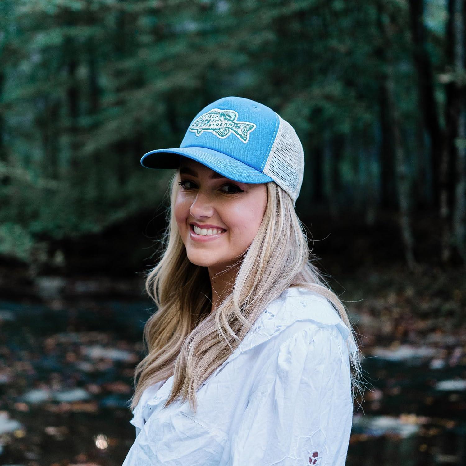 imageField ampamp Stream Snapback Trucker Hat One SizeBass StampBlueIvory