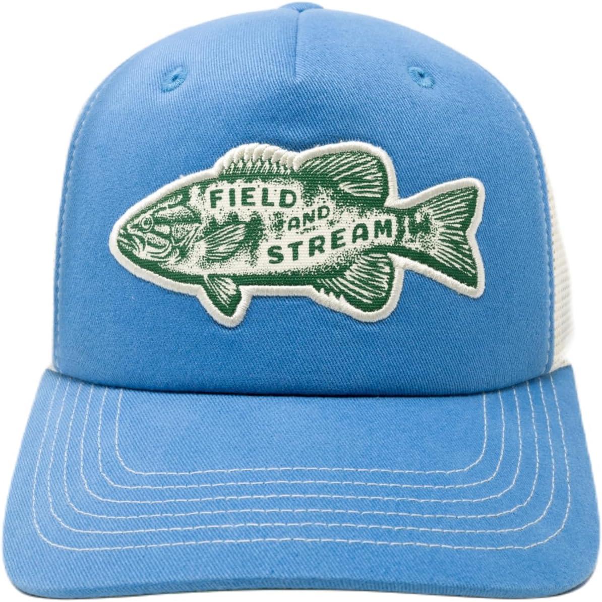 imageField ampamp Stream Snapback Trucker Hat One SizeBass StampBlueIvory