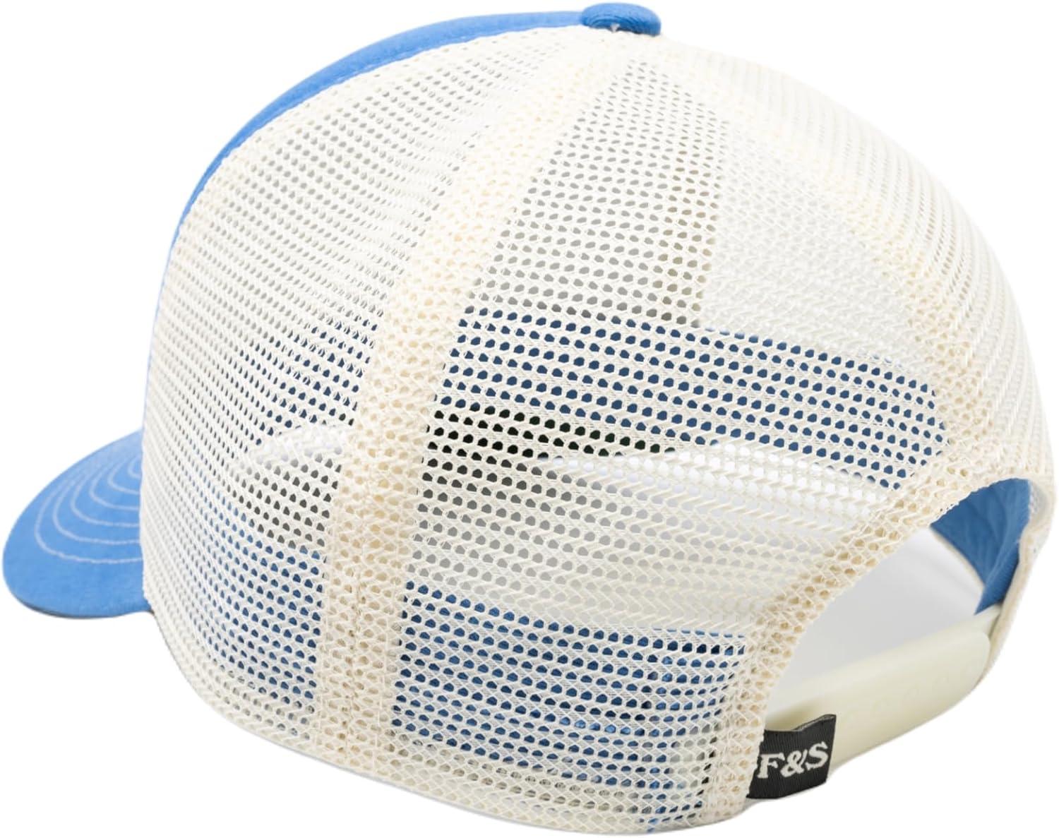 imageField ampamp Stream Snapback Trucker Hat One SizeBass StampBlueIvory