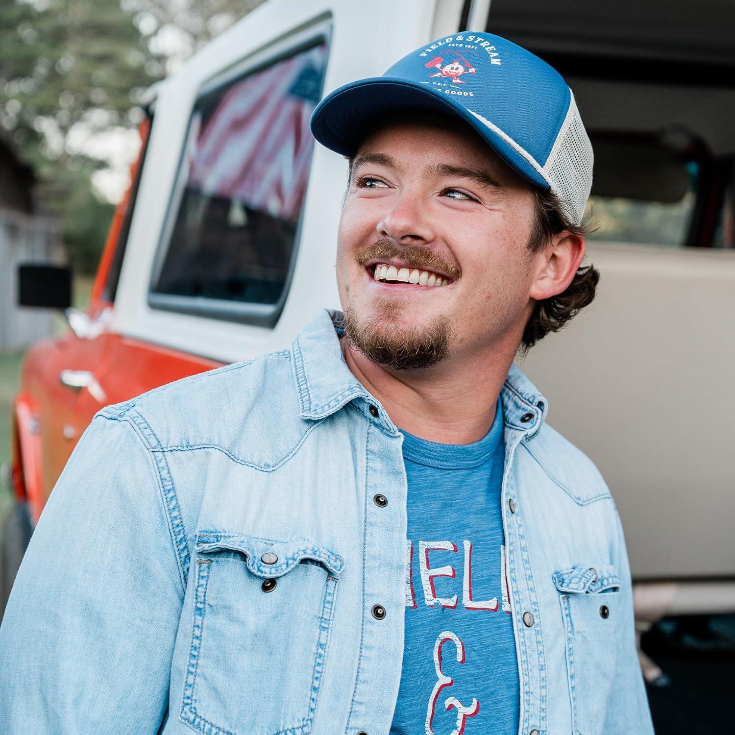 imageField ampamp Stream Snapback Trucker Hat One SizeBobbermanNavyIvory