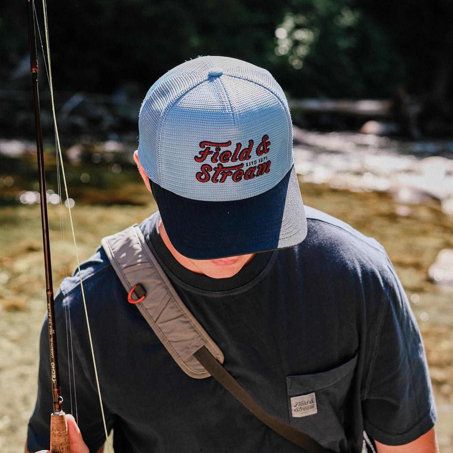 imageField ampamp Stream Snapback Trucker Hat One SizeMain StageLight BlueNavy