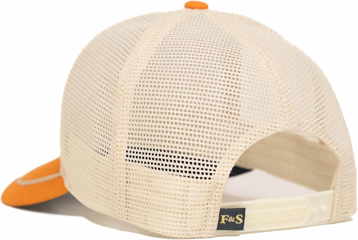 imageField ampamp Stream Snapback Trucker Hat One SizeMosOrangeIvory