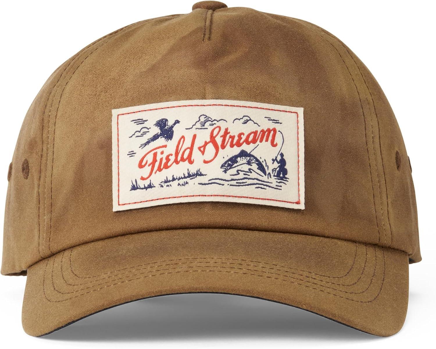 imageField ampamp Stream Snapback Trucker Hat One SizePheasantTroutWax Brown