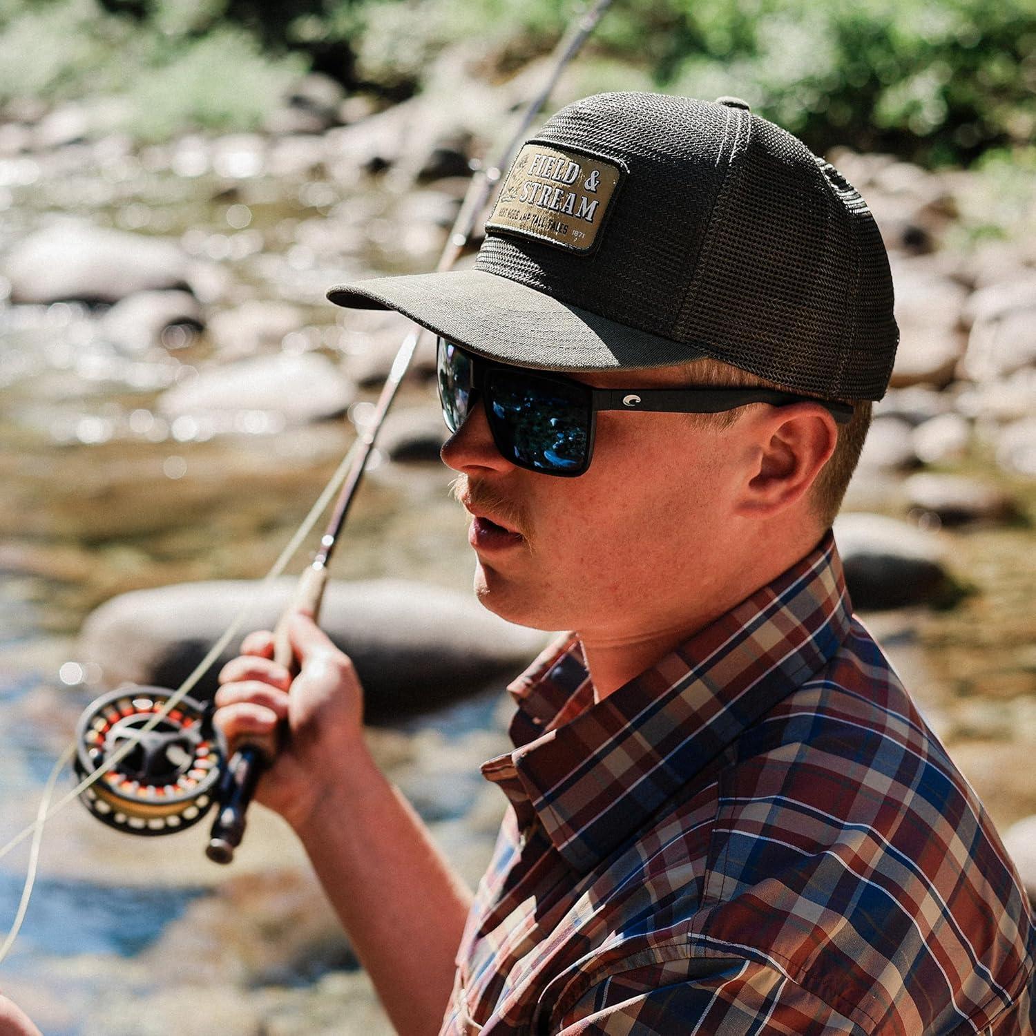 imageField ampamp Stream Snapback Trucker Hat One SizeTall TalesDark Green