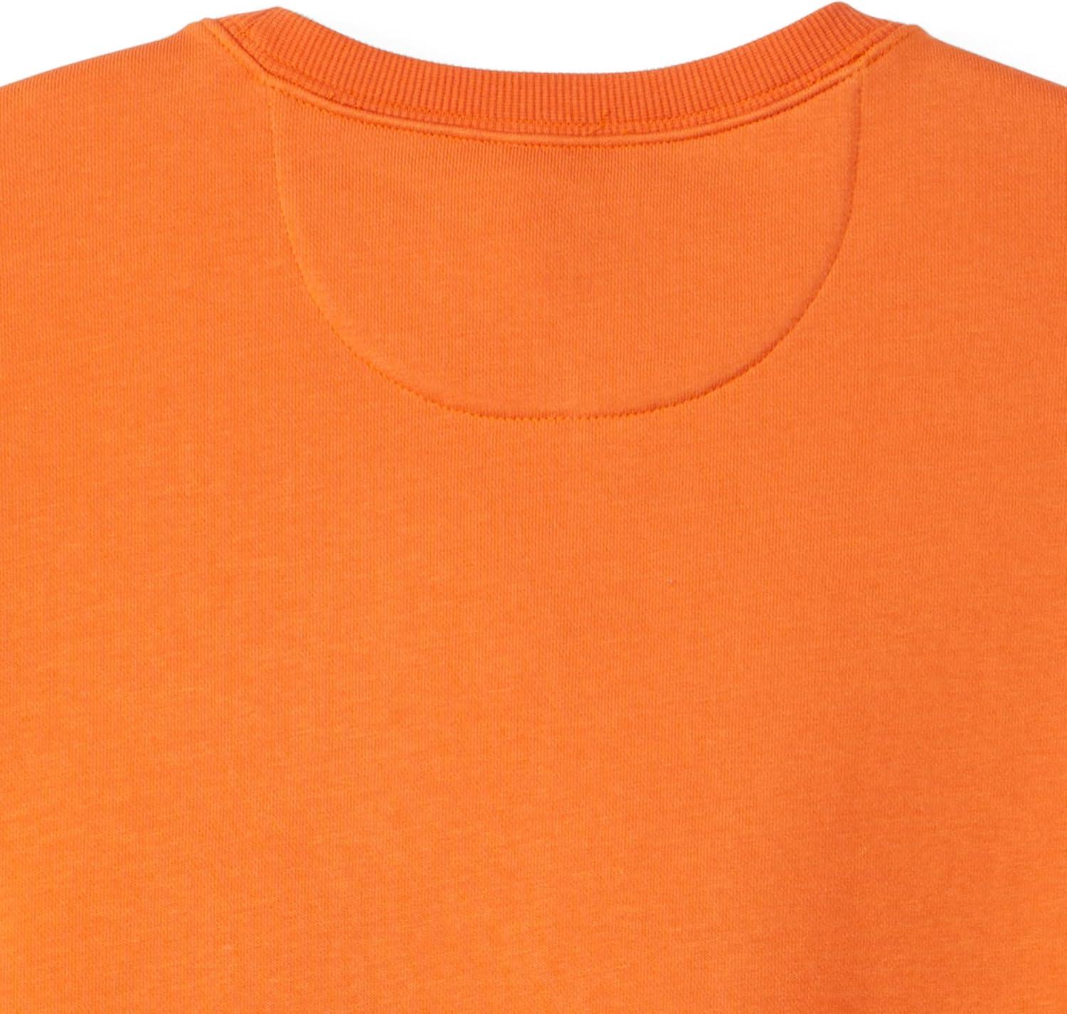 imageField ampamp Stream Tackle Twill Lightweight French Terry Applique CrewneckOrange