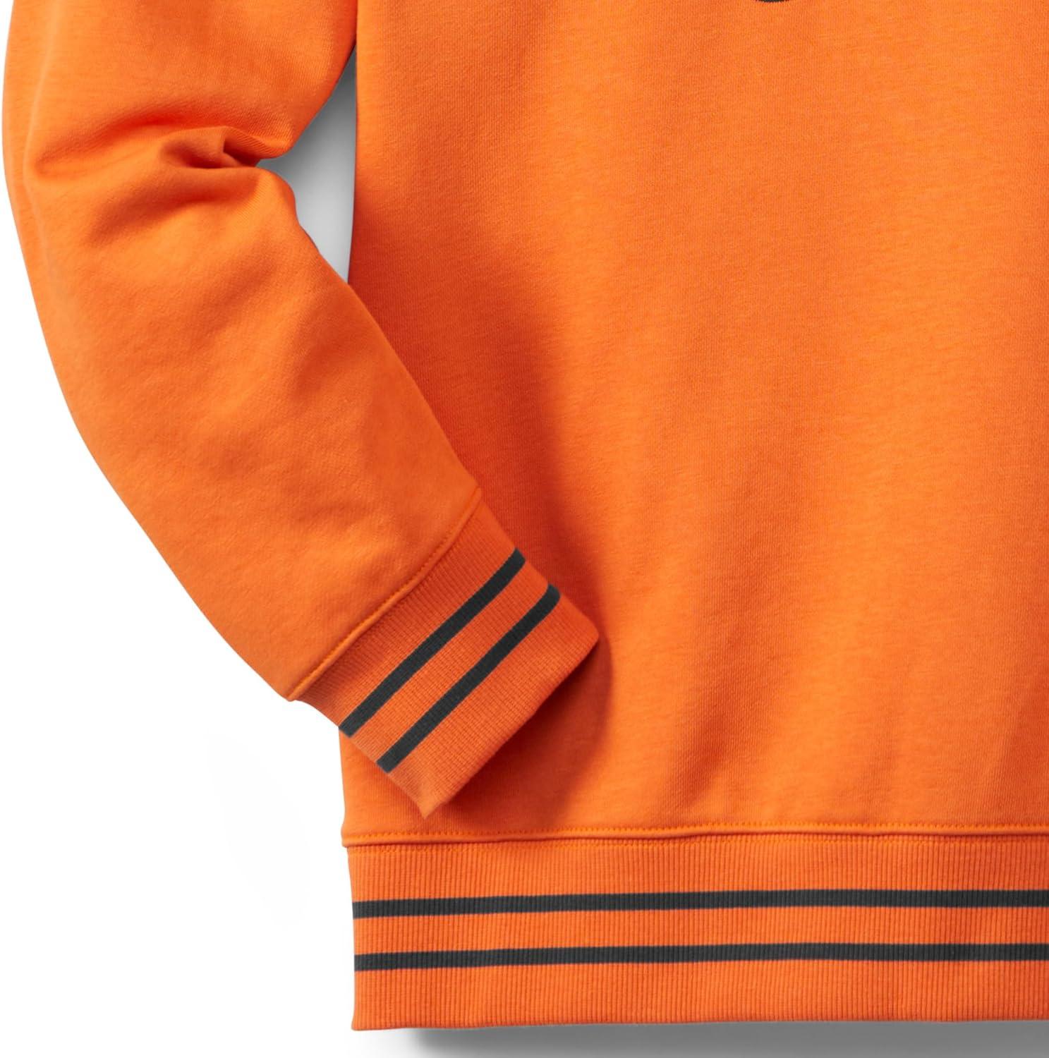 imageField ampamp Stream Tackle Twill Lightweight French Terry Applique CrewneckOrange