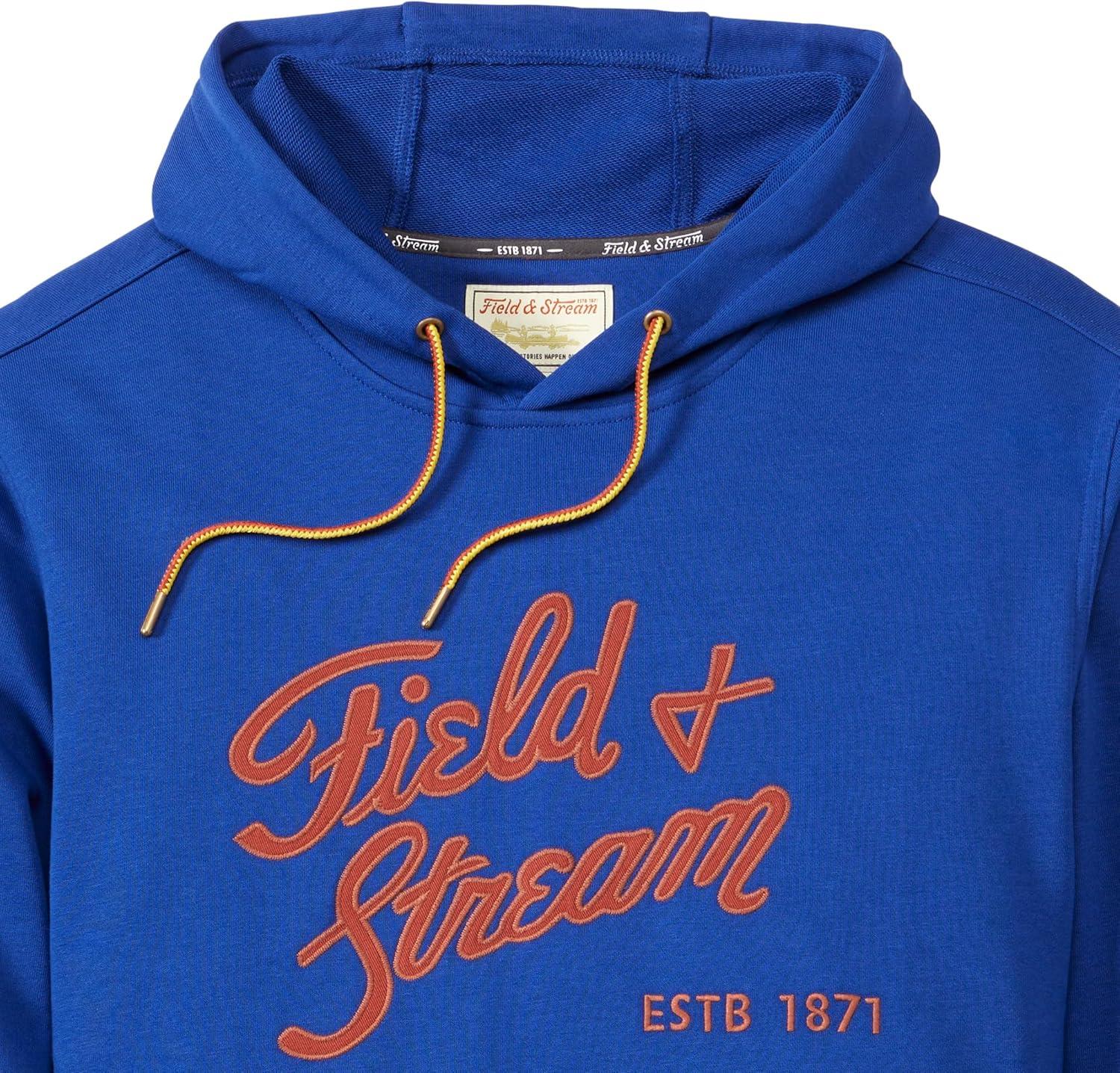 imageField ampamp Stream Tackle Twill Lightweight French Terry Applique HoodieRoyal Blue
