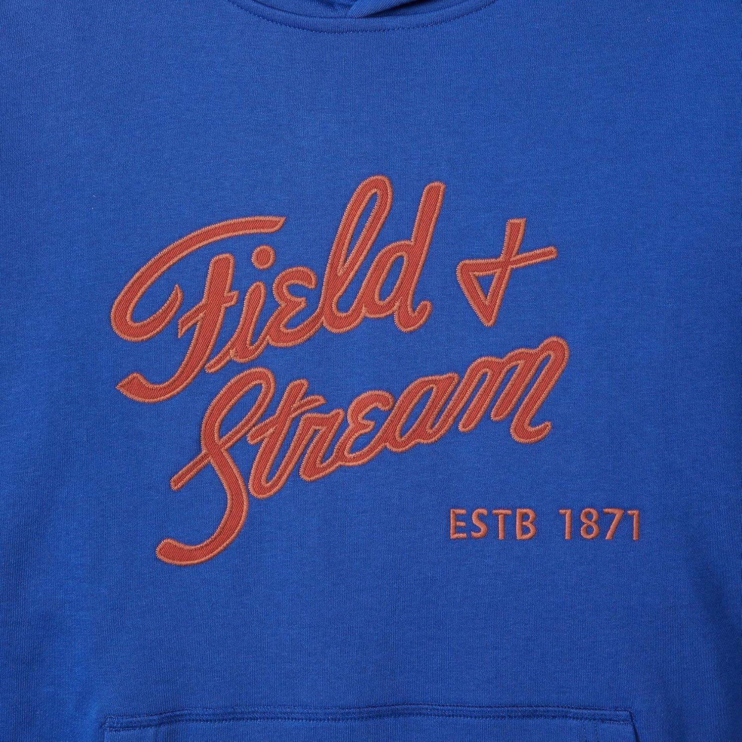 imageField ampamp Stream Tackle Twill Lightweight French Terry Applique HoodieRoyal Blue