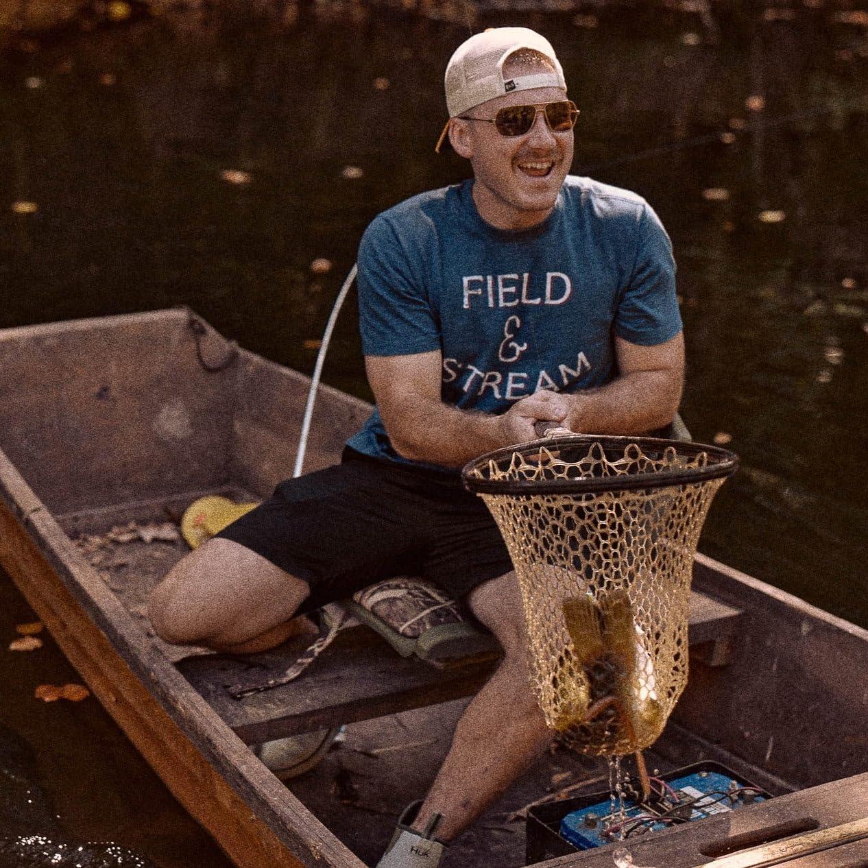 imageField ampamp Stream Unisex Adult Slub Short Sleeve Graphic Tee ShirtStock TradeRoyal