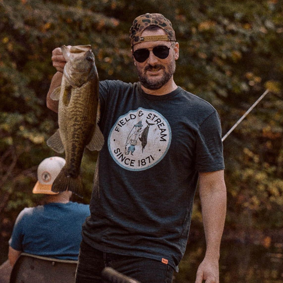 imageField ampamp Stream Unisex Adult Slub Short Sleeve Graphic Tee ShirtTruebloodFaded Navy