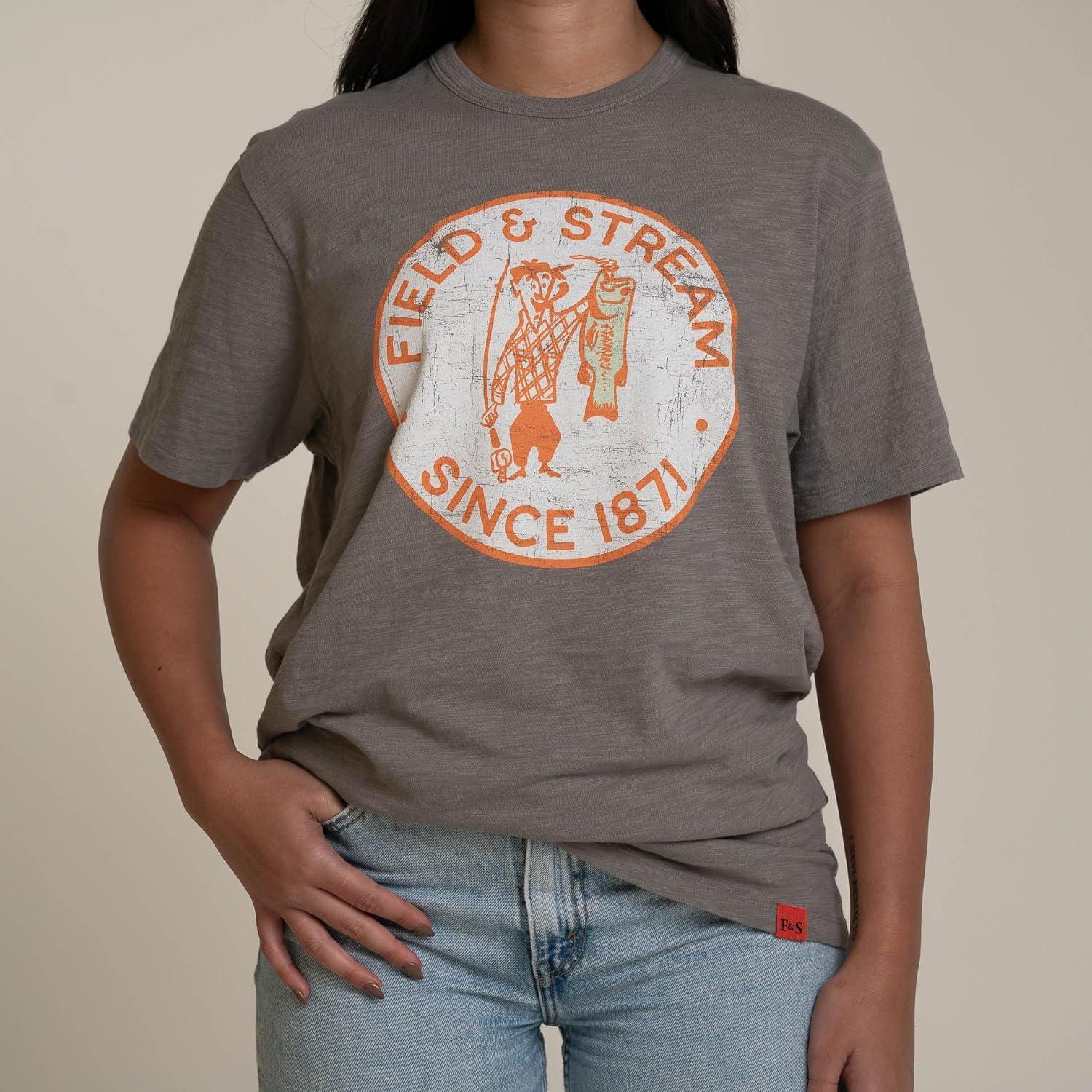 imageField ampamp Stream Unisex Adult Slub Short Sleeve Graphic Tee ShirtTruebloodMedium Grey