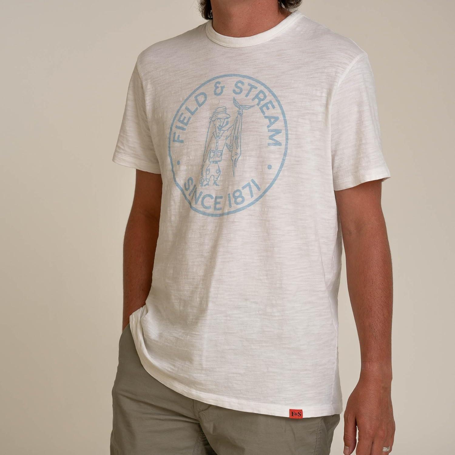 imageField ampamp Stream Unisex Adult Slub Short Sleeve Graphic Tee ShirtTruebloodWhite