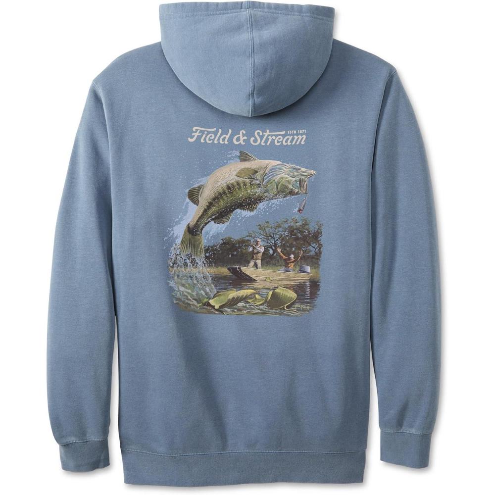 imageField ampamp Stream Fleece Graphic HoodieSpring 25 Cover ArtBlue
