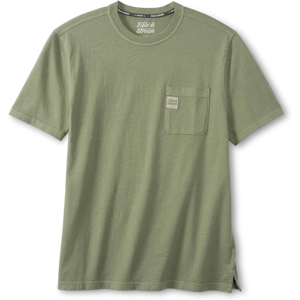 imageField ampamp Stream Mens Flush Out Short Sleeve Pocket TeeOlive
