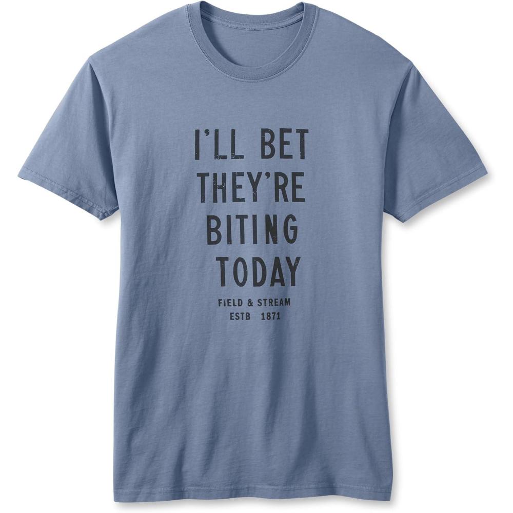 imageField ampamp Stream Mens Midweight Short Sleeve Graphic Tee ShirtBlue