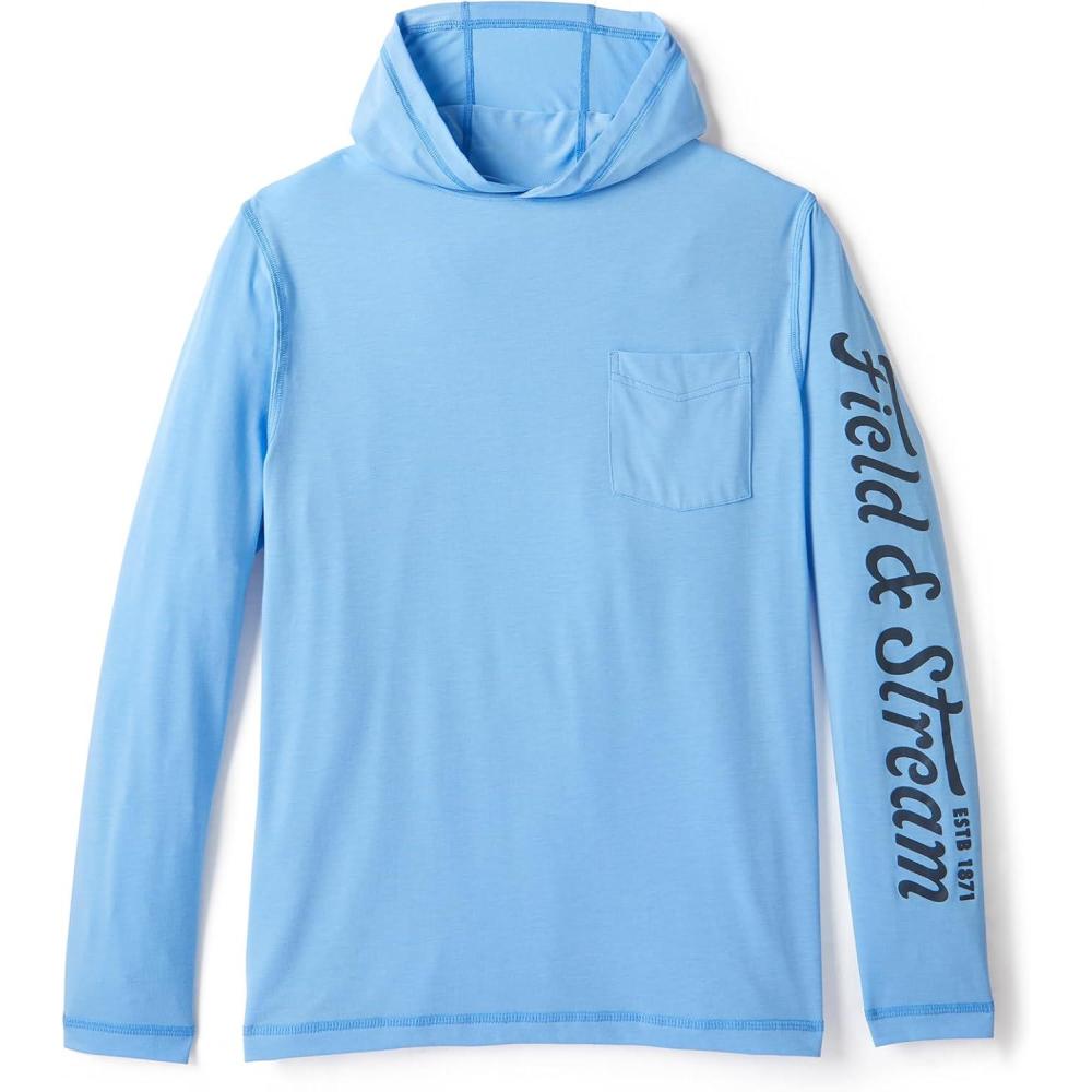 imageField ampamp Stream Roll Cast Performance Hoodie with DrireleaseLight Blue