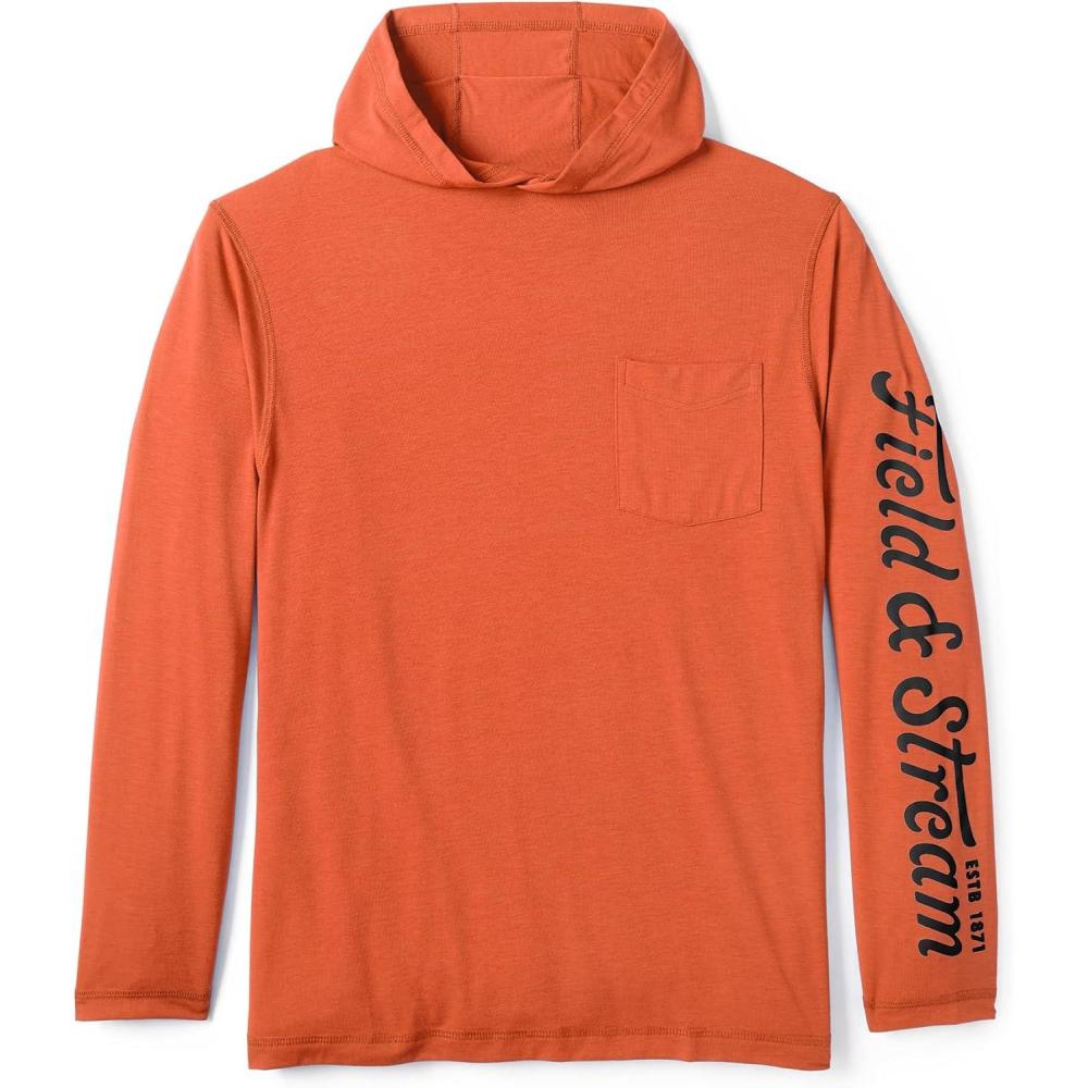 imageField ampamp Stream Roll Cast Performance Hoodie with DrireleaseOrange