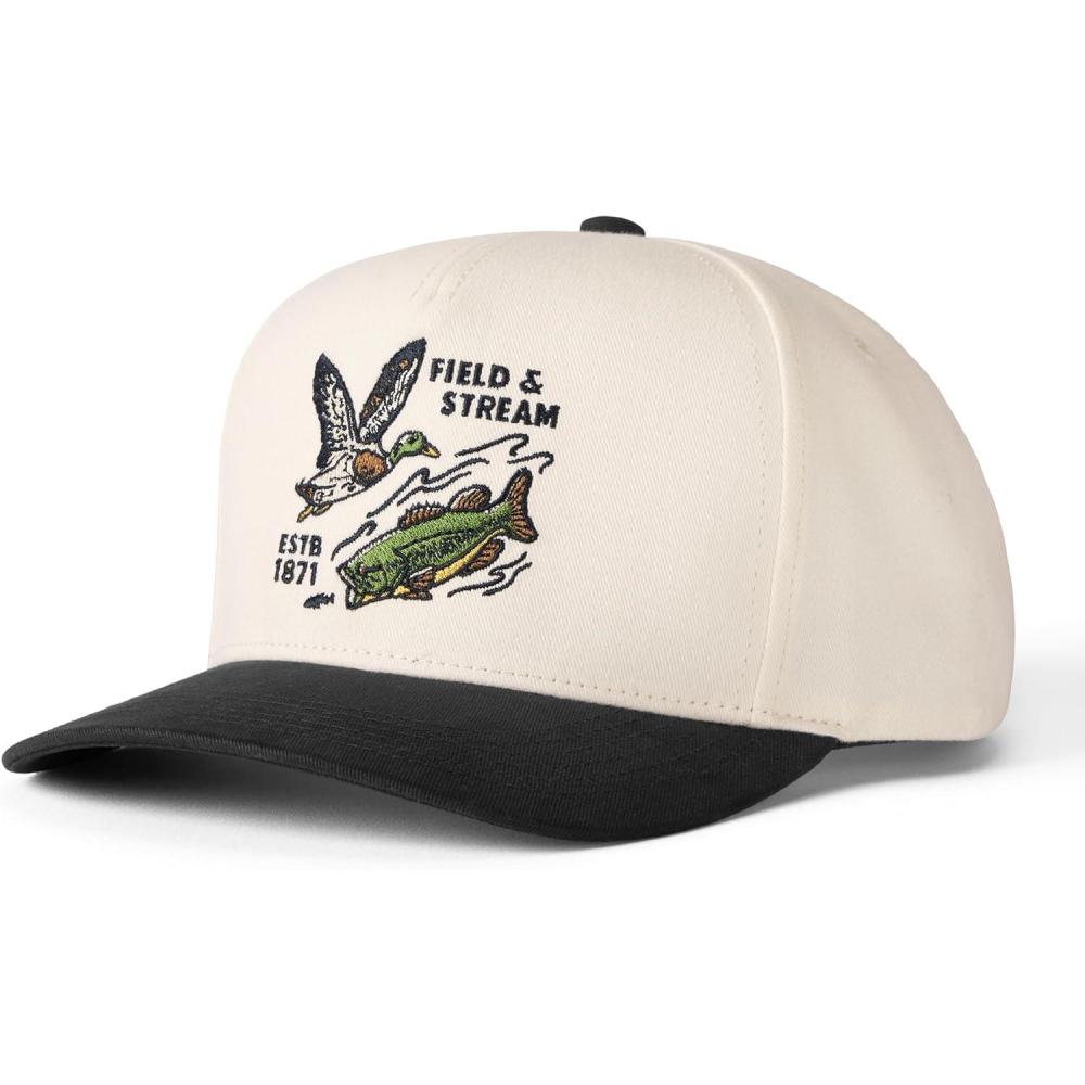imageField ampamp Stream Snapback Hat One SizeMallardBassCreamBlack