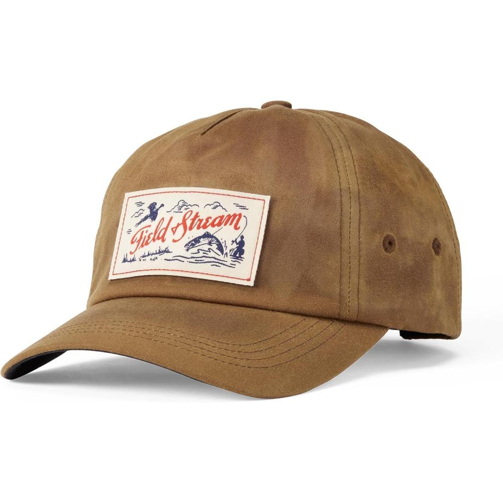 imageField ampamp Stream Snapback Trucker Hat One SizePheasantTroutWax Brown